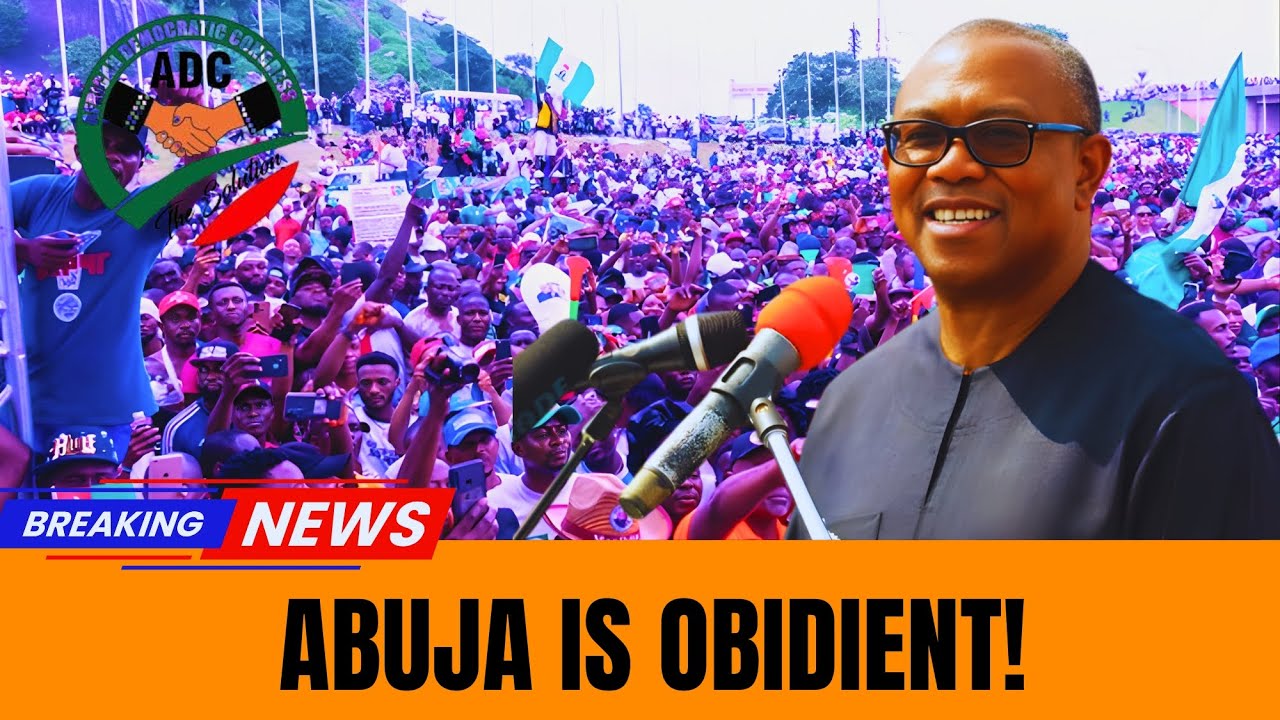 THE STORM IN BWARI! Peter Obi Breaks Abuja Records — Why APC & PDP Are Panicking Over ADC Today