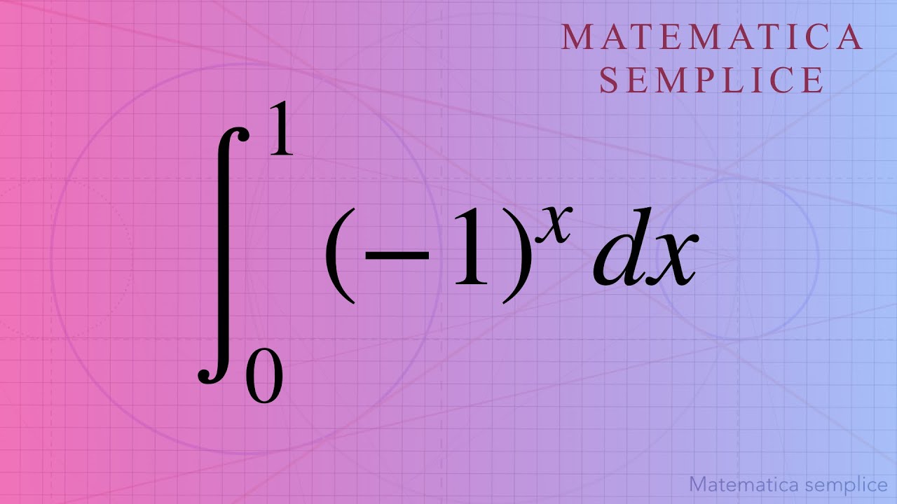 Integrazione complessa (analisi complessa): \int(-1)^xdx fra 0 e 1