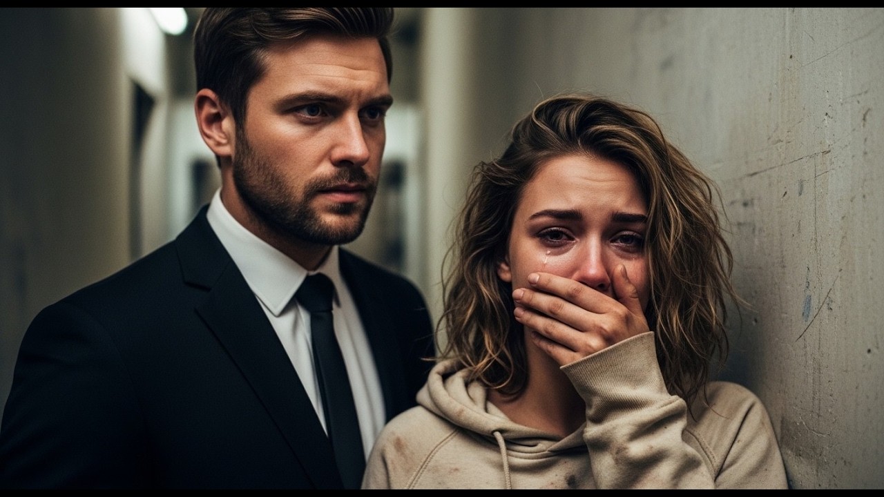A Shy Girl Cries Covered In Coke Until The Millionaire Director Walks In The Room.