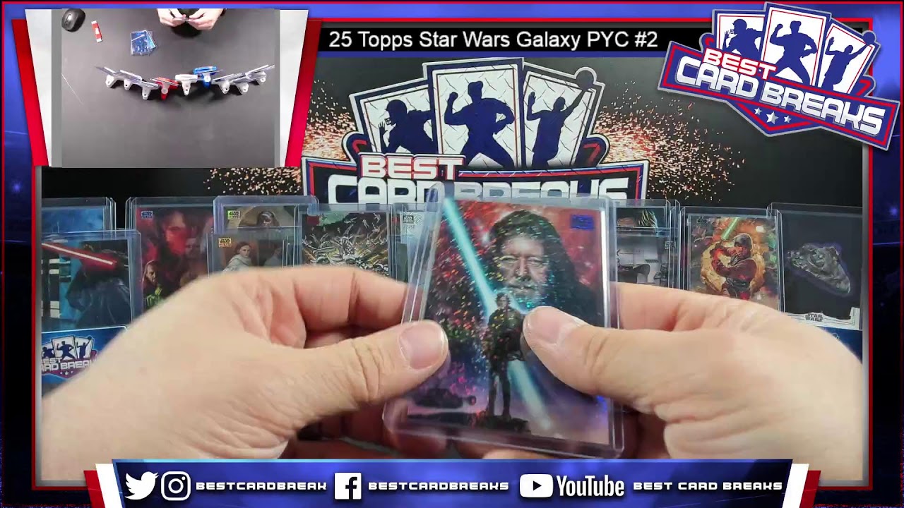 ebay - 2025 Topps Star Wars Galaxy 12 Box Break PYC #2 - 12/16/25