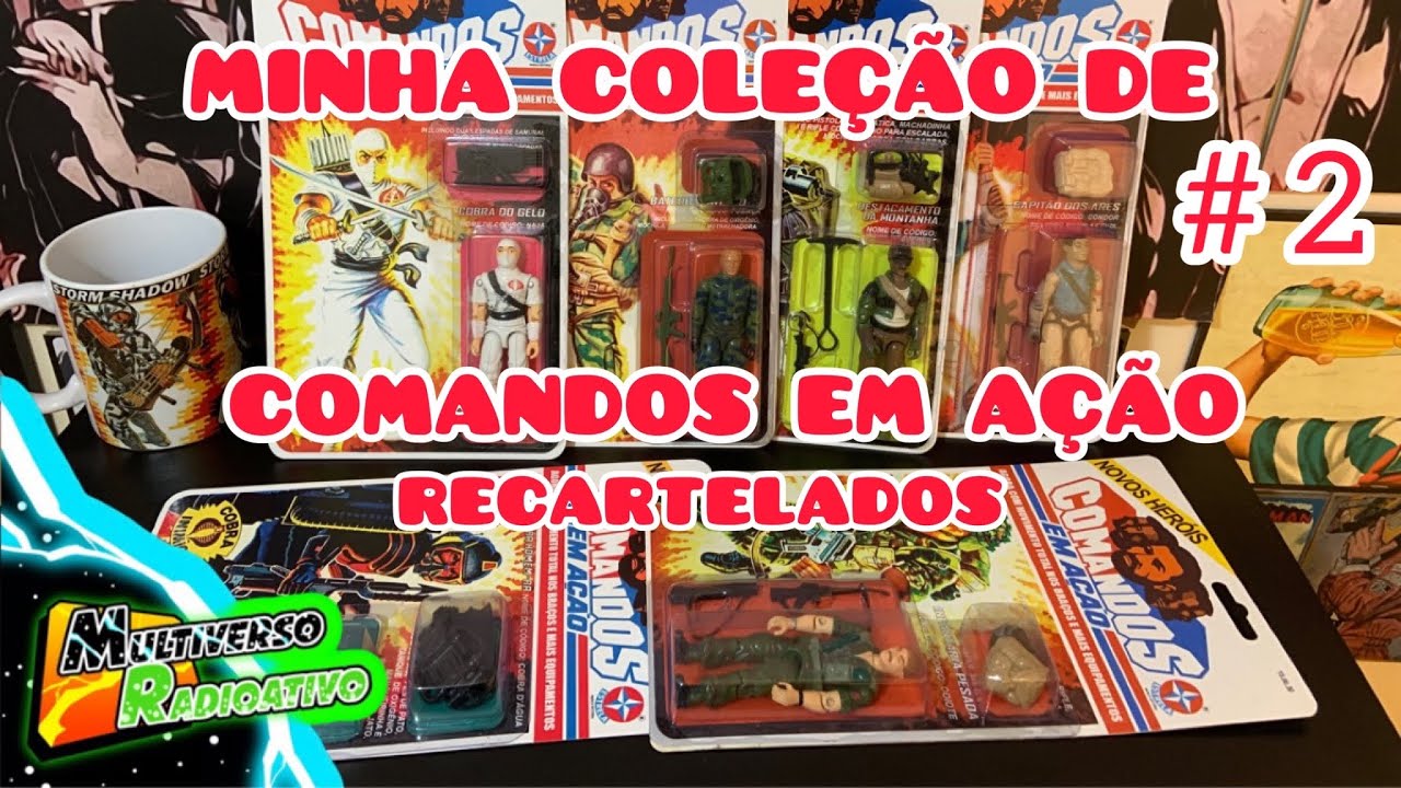 MINHA COLE&Ccedil;&Atilde;O DE RECARTELADOS COMANDOS EM A&Ccedil;&Atilde;O #2 !