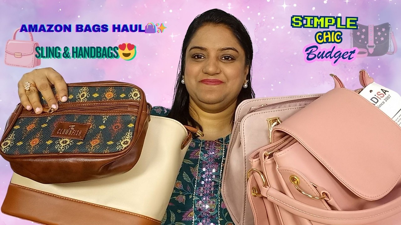 Amazon Bag Haul | Simple, Chic & Budget-Friendly