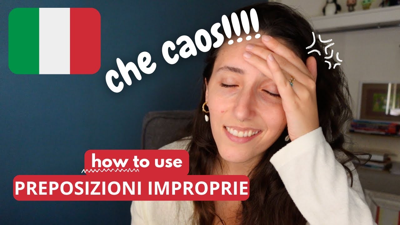 Italian listening practice - preposizioni improprie #learningitalian #speakitalian