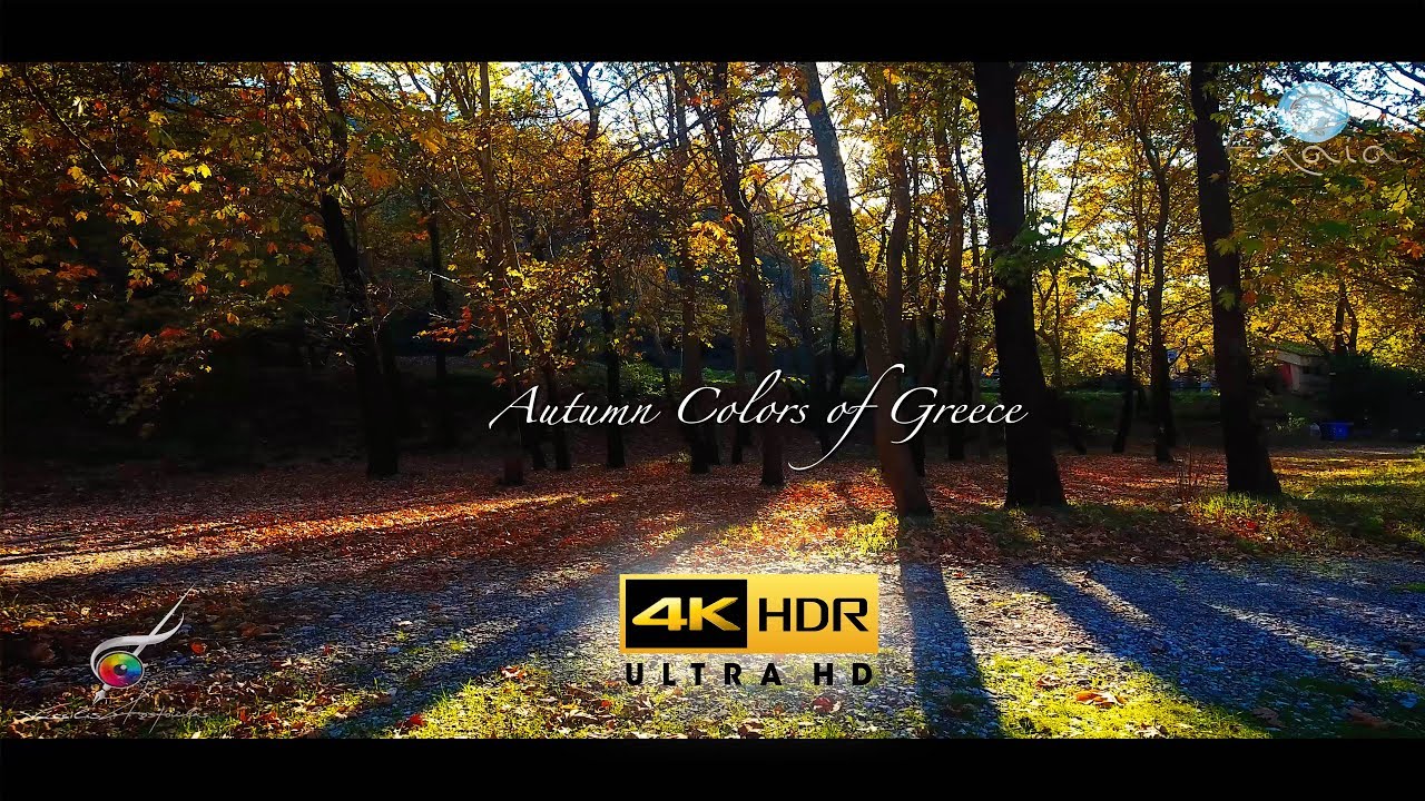 Autumn Colors of Greece |  4K