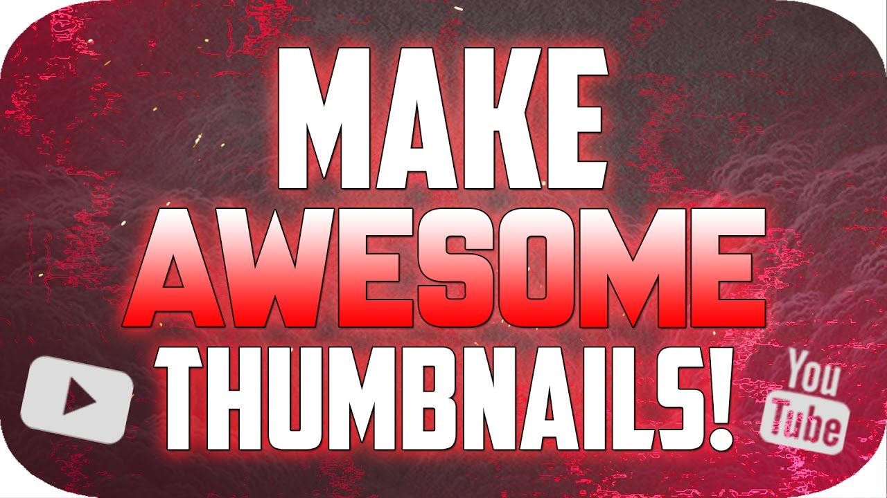 How To Make a Thumbnail for YouTube with Photoshop CS6/CC! (2022/2023)