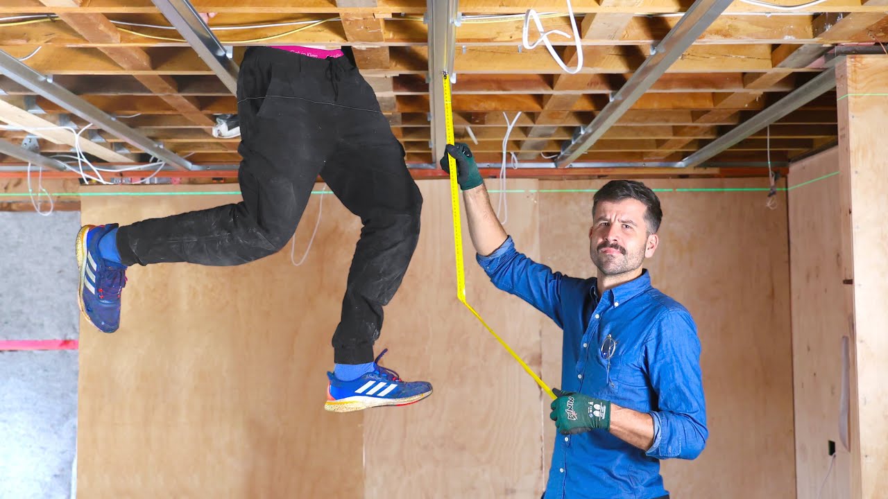 What a Feeling, We're putting up a Ceiling