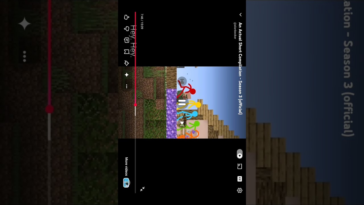 Watching Alan Becker shorts