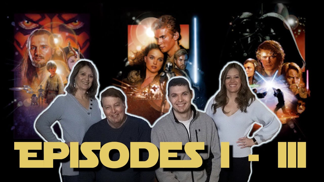 My Mom watches the Star Wars Prequels for the FIRST TIME