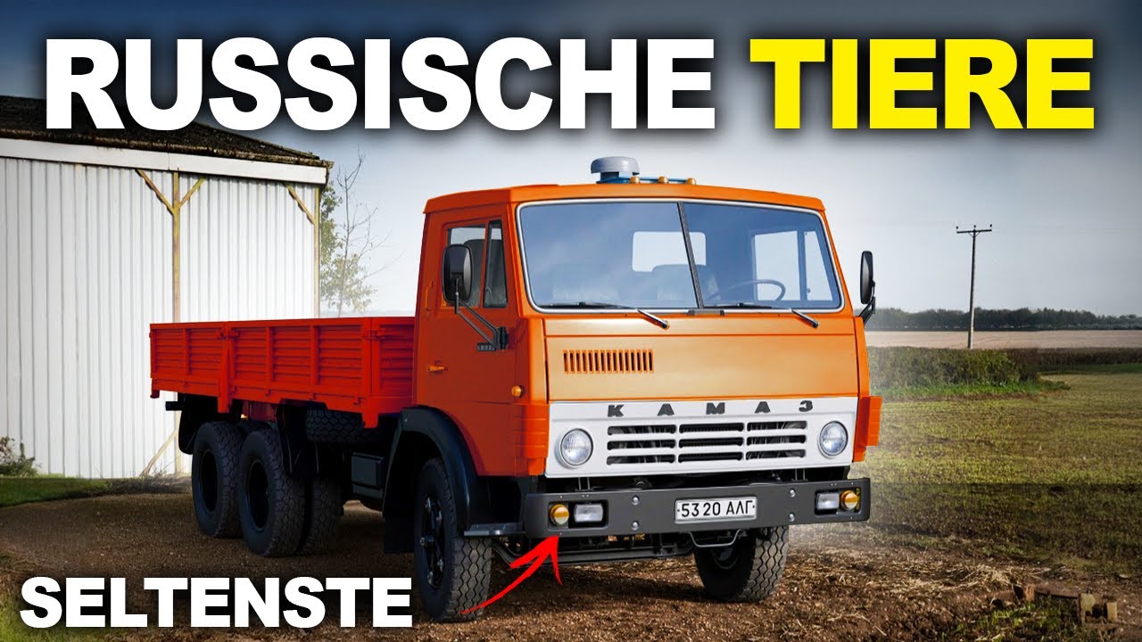 Seltene Russische Lastwagen, Von Denen Sie Nichts Wussten