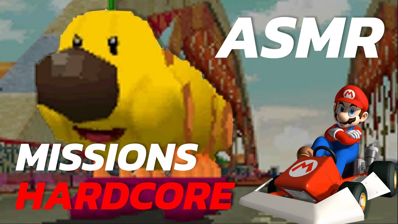 ASMR - Le niveau 7 des Missions de Mario Kart DS est trop dur...