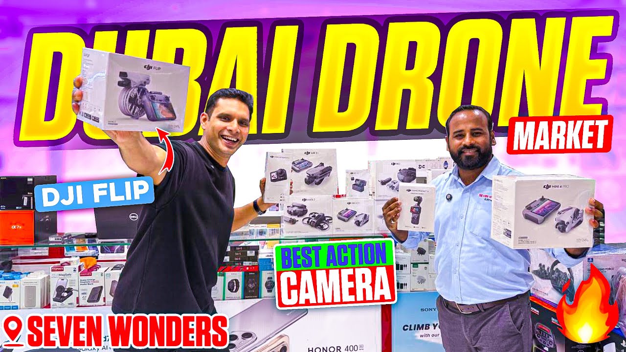 DUBAI DRONE MARKET | DJI FLIP, DJI NEO | DRONE PRICE IN DUBAI