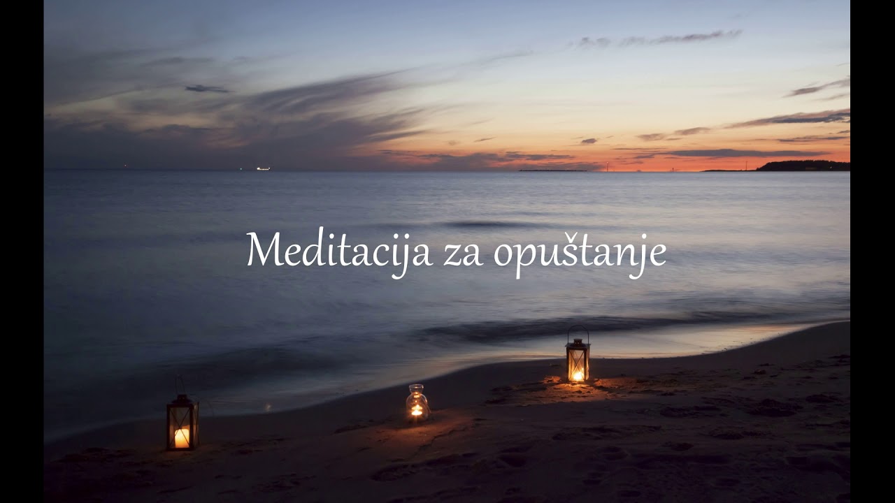 Meditacija za opu&scaron;tanje,smirenje, spavanje /  zenski opustajuci glas