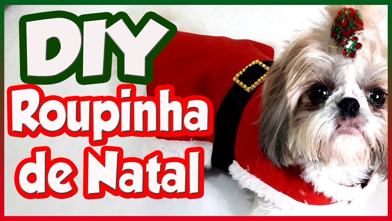 DIY Roupinha de Natal, super simples de fazer!!