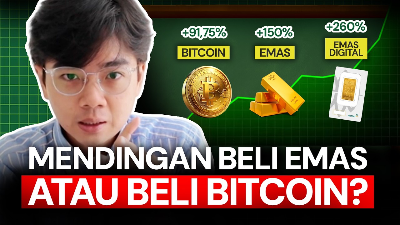 Tutorial Pemula Investasi Emas & Bitcoin