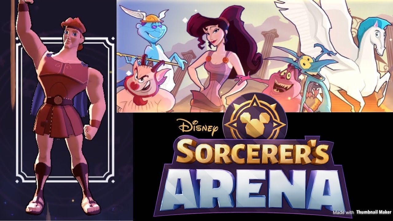 Disney Sorcerer&rsquo;s Arena - Unlocking Hercules! Zero to Hero Legendary Event! Full Hercules Team!