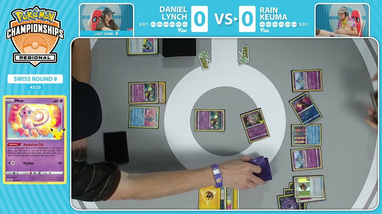 TCG Daniel Lynch Vs Rain Keuma 2023 Pok&eacute;mon Fresno Regional Championships Swiss R9