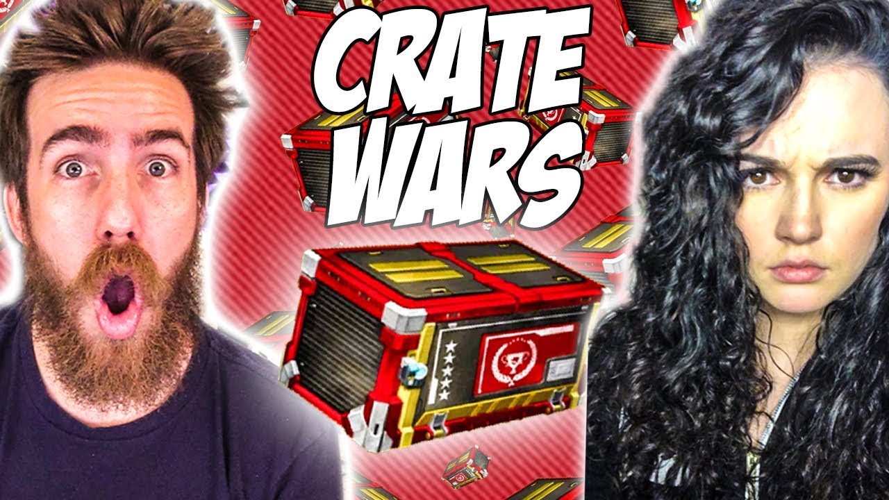 ATHENA CHALLENGED ME TO CRATE WARS!