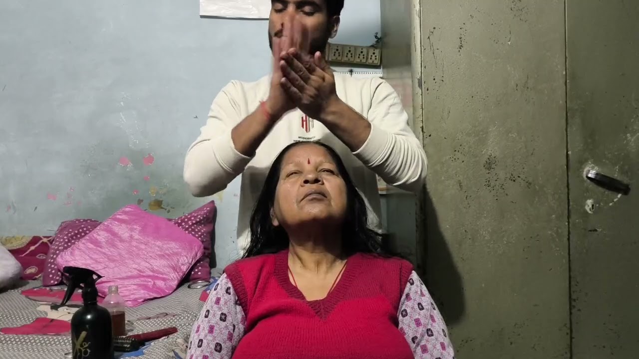 Cosmic ASMR Head massage | Indian ASMR Massage| ASMR Nani