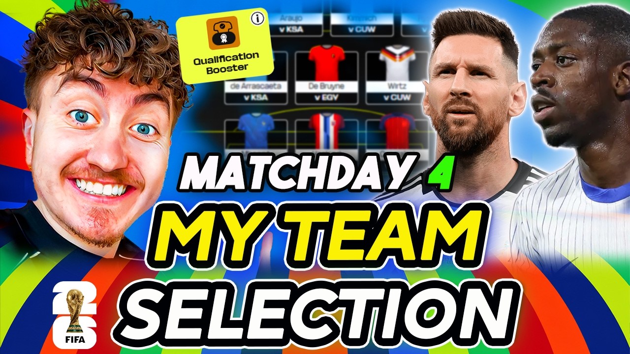 БЕЗЛИМИТНЫЕ ТРАНСФЕРЫ✅ МОЯ КОМАНДА НА 4-Й ТУР В FIFA WORLD CUP FANTASY 2026!