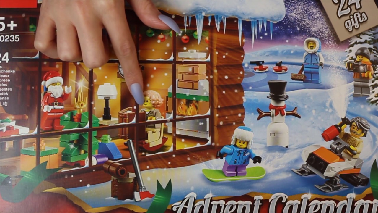 ASMR Advent calendar tingles (🎧 no talking | light tapping, tracing & scratching)