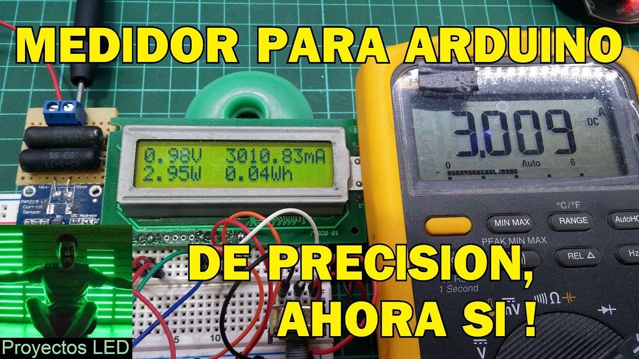 Medidor para arduino. de precision? ahora si. ina219 parte 2