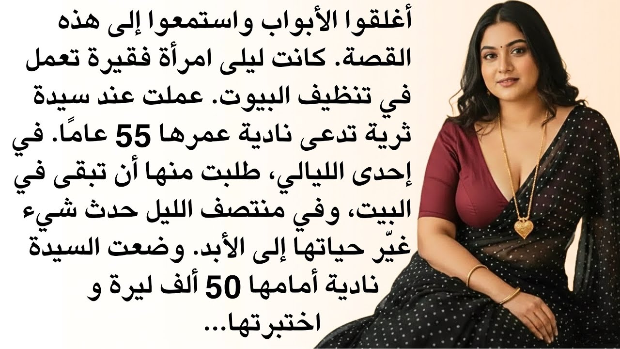 امرأة ثرية تبلغ من العمر 55 عامًا اختبرت خادمتها بـ 50 ألف ليرة || قصة حقيقية مفيدة || صوت السدرة
