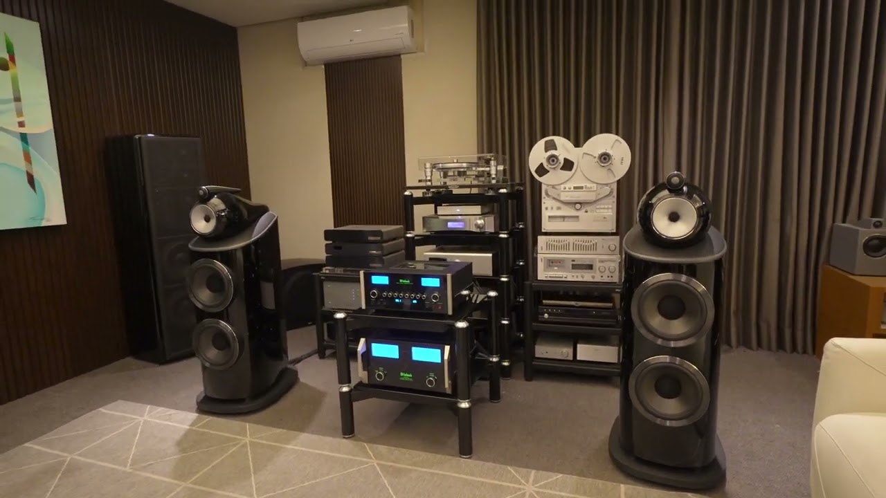 Visitando HIFICLUB BH - B&W 801 D4 e Mcintosh MC462 e C-53