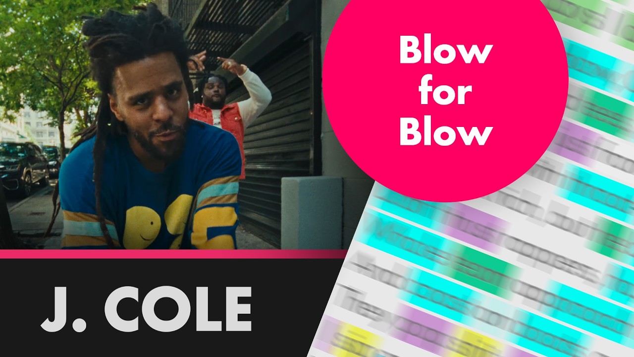 J. Cole on Blow for Blow - Lyrics, Rhymes Highlighted (489)