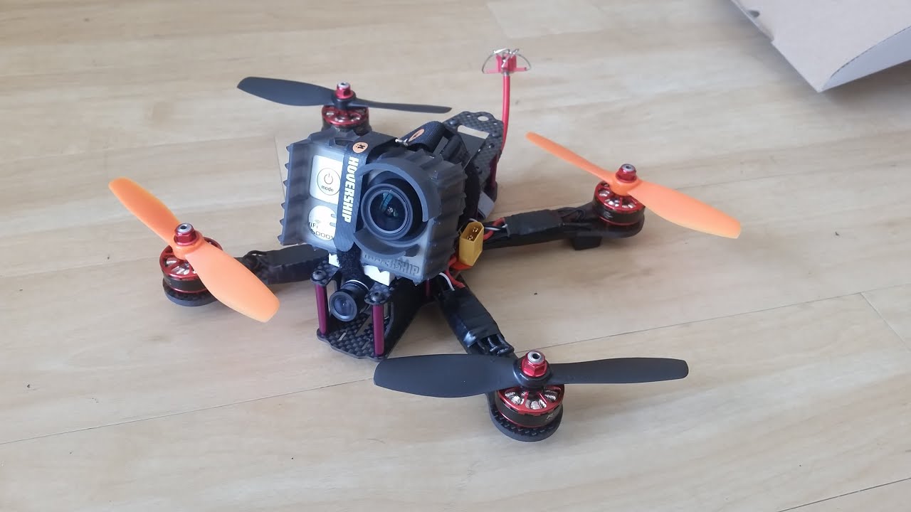Review & Test Flight Of The Reptile X4R 220mm Frame