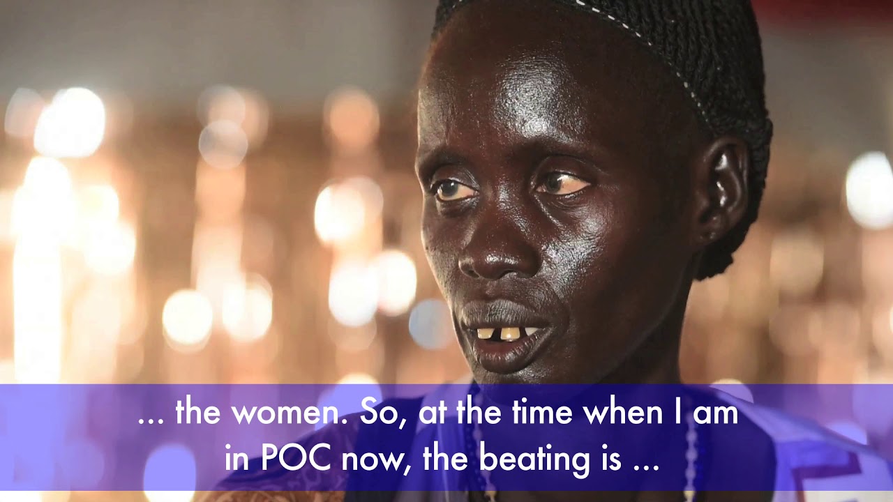 BENTIU SOUTH SUDAN   SOUTH SUDANESE WOMEN AND UN HUMAN RIGHTS OFFICERS WORK TOGETHER TO ELIMINATE GE