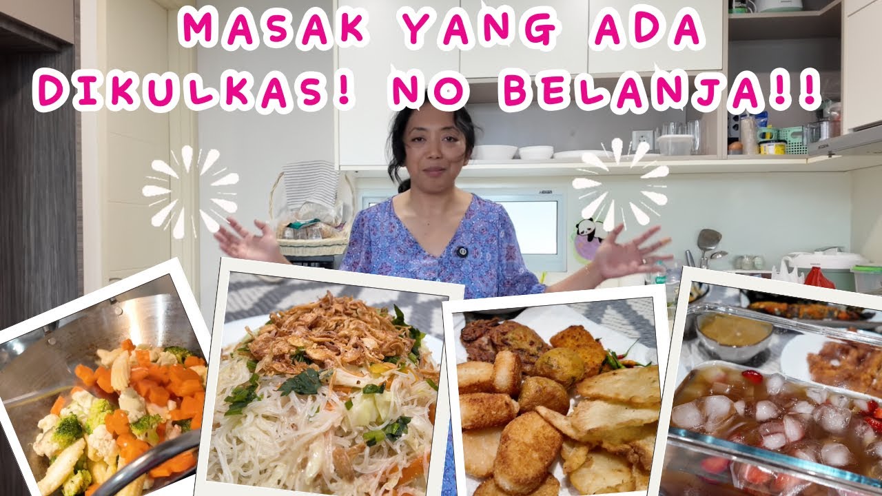 MANFAATIN STOK BAHAN MASAKAN DI KULKAS‼️
