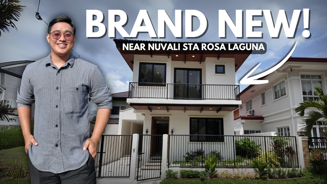 BRAND NEW HOUSE AND LOT FOR SALE NEAR NUVALI SANTA ROSA LAGUNA (READY TO MOVE IN)