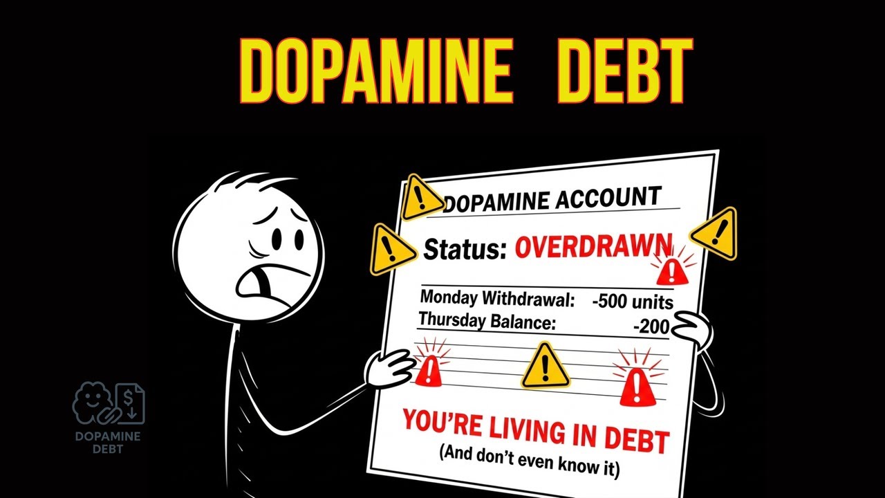 The Dopamine Debt: Why Monday's Productivity Ruins Thursday