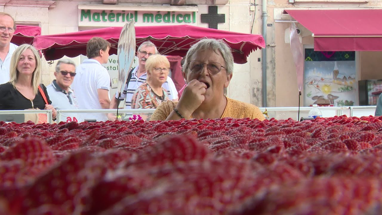 Le retour de la fête de la fraise à Vergt