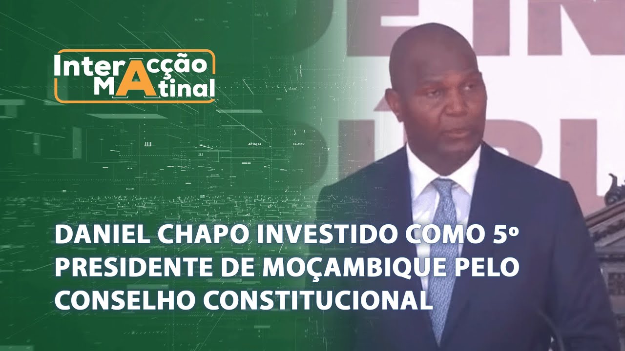 Daniel Chapo é Investido como 5º Presidente de Moçambique pelo Conselho Constitucional