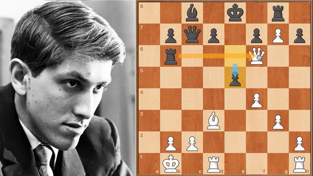 🔥 Bobby Fischer le entrega su dama en Ajedrez a Mikhail Tal y termina destrozado