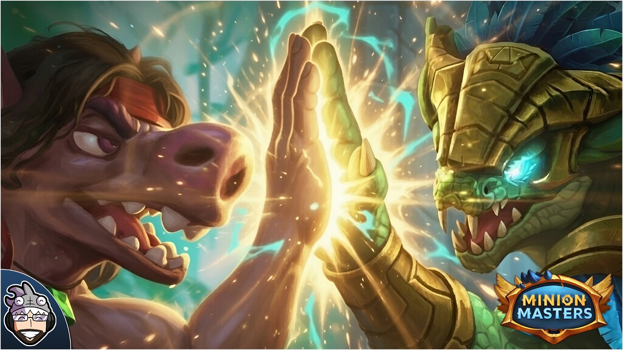 Minion Masters - 2v2 Premades - Ratbo + Apep - High Elo Gameplay -  No Commentary - Chill - Part 3/5