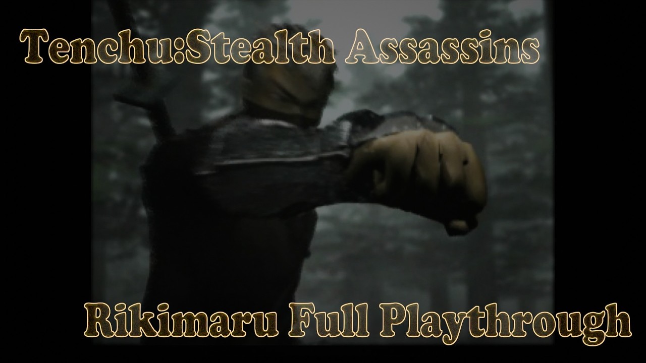 Tenchu: The silent Assassins Rikimaru full playthrough Played on MiSTer FPGA