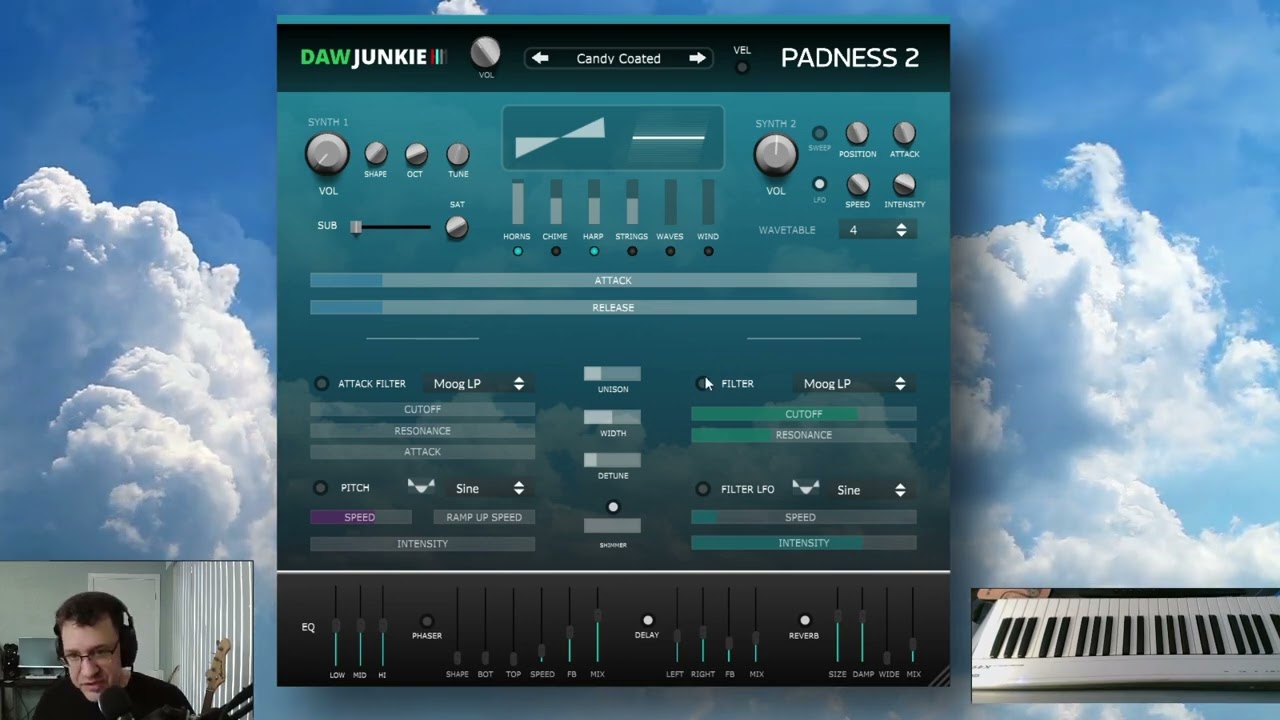 Padness 2 Synth - Preset Demo and Explaination of Controls