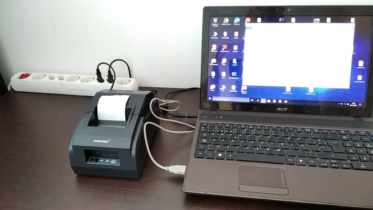 Como instalar impresora de tickets ITP 58II