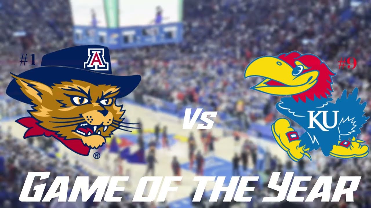 Arizona Wildcats vs Kansas Jayhawks VLOG