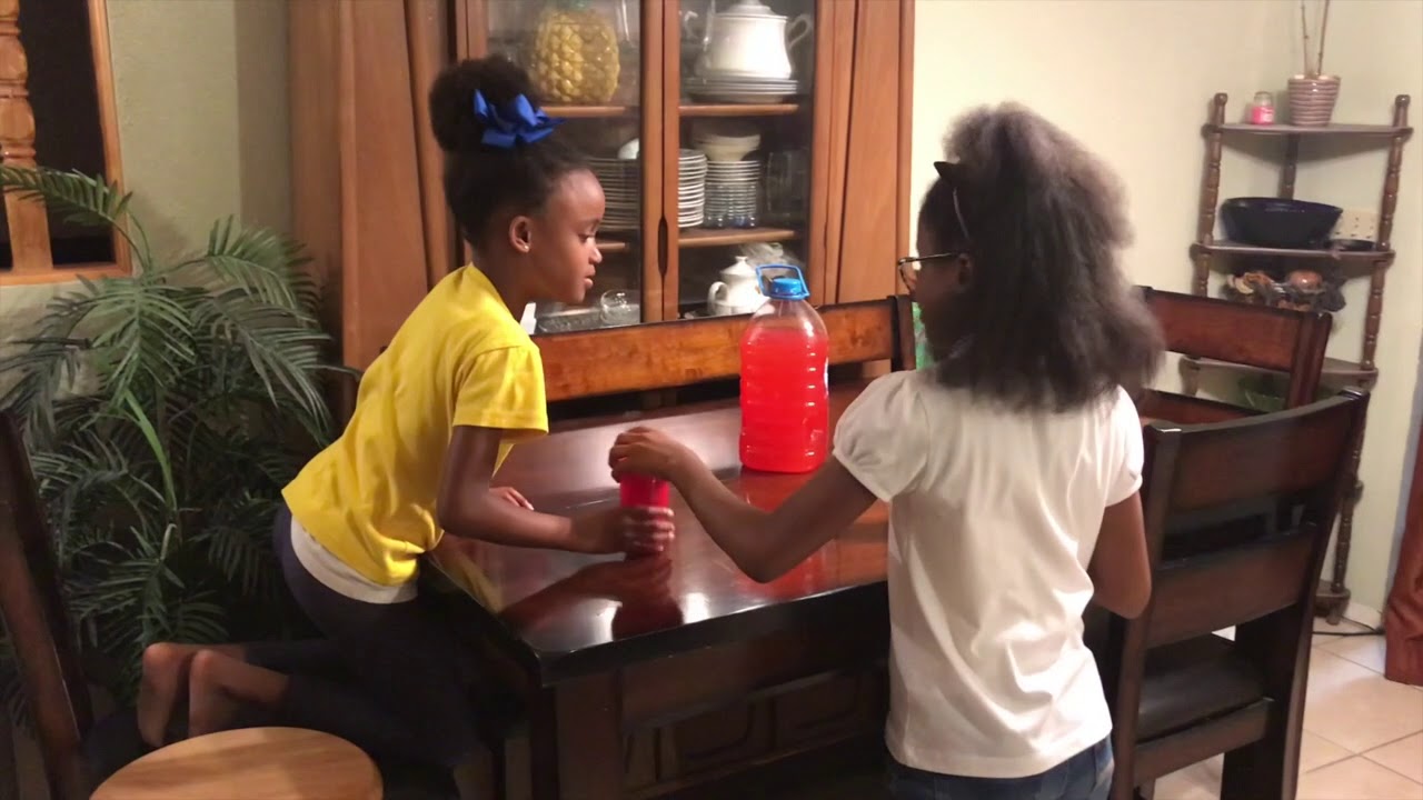 GIRLS WON'T LET DAD SLEEP SO HE TRY TO GET THEM TIRED!!!