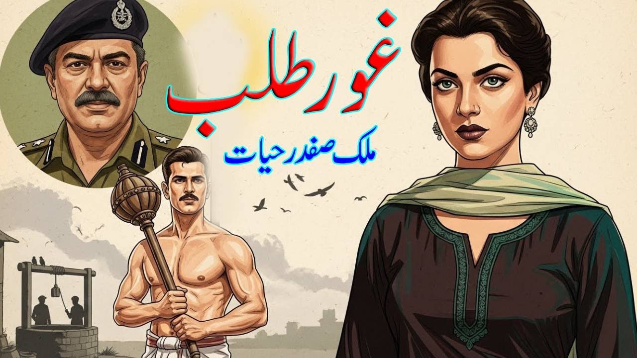 Gourtalab غور طلب || Malik Safdar Hayat || Suspense & Jurm O Saza Urdu Stories