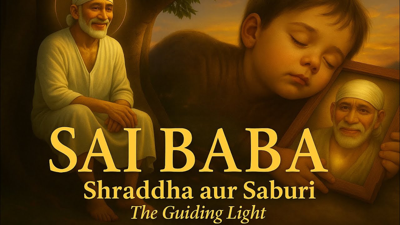 🙏Shraddha Aur Saburi – Sai Baba’s Message 💛 #saibaba #shirdi #devotional 