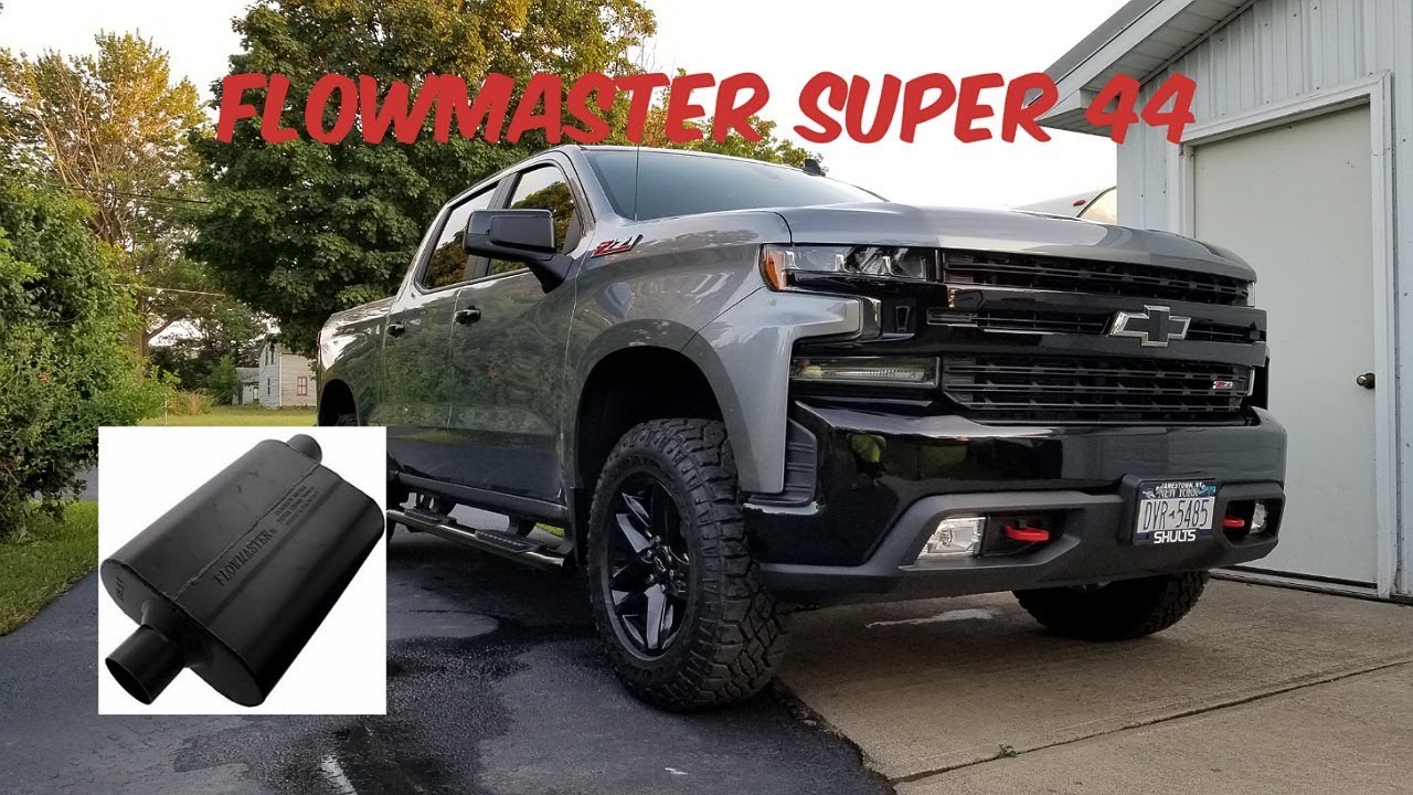 Silverado Trail Boss LT - Flowmaster Super 44 and Rotofab CAI