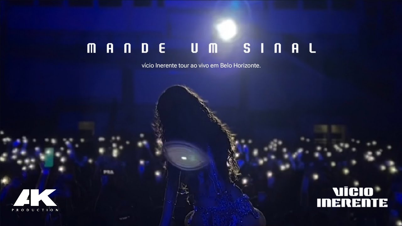 Marina Sena - Mande Um Sinal | (Ao Vivo Em Belo Horizonte) - Vício Inerente Tour [2K Quality]