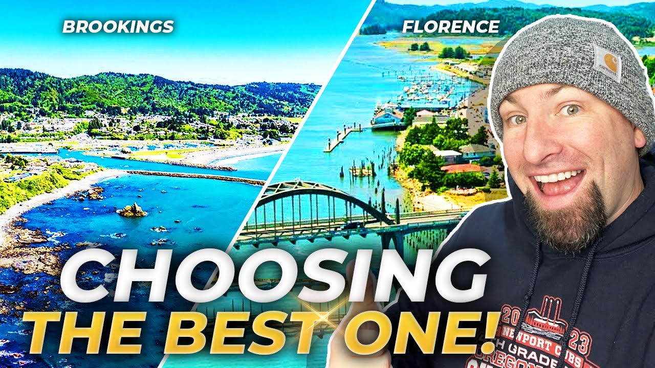 Oregon Coast City Comparison Overview: Brookings OR VS Florence OR UNVEILED | Moving To Oregon Coast