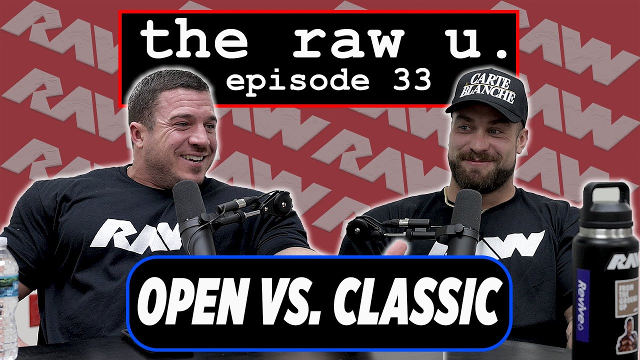 Raising Kids w/ Cbum & Brett Wilkin  | the raw u. // episode 33
