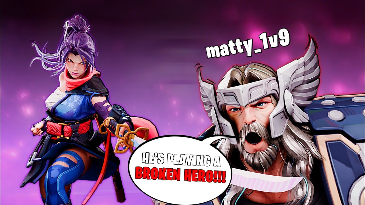 Этот Тор жалеет, что не запретил мне играть за Псайлок | Marvel Rivals