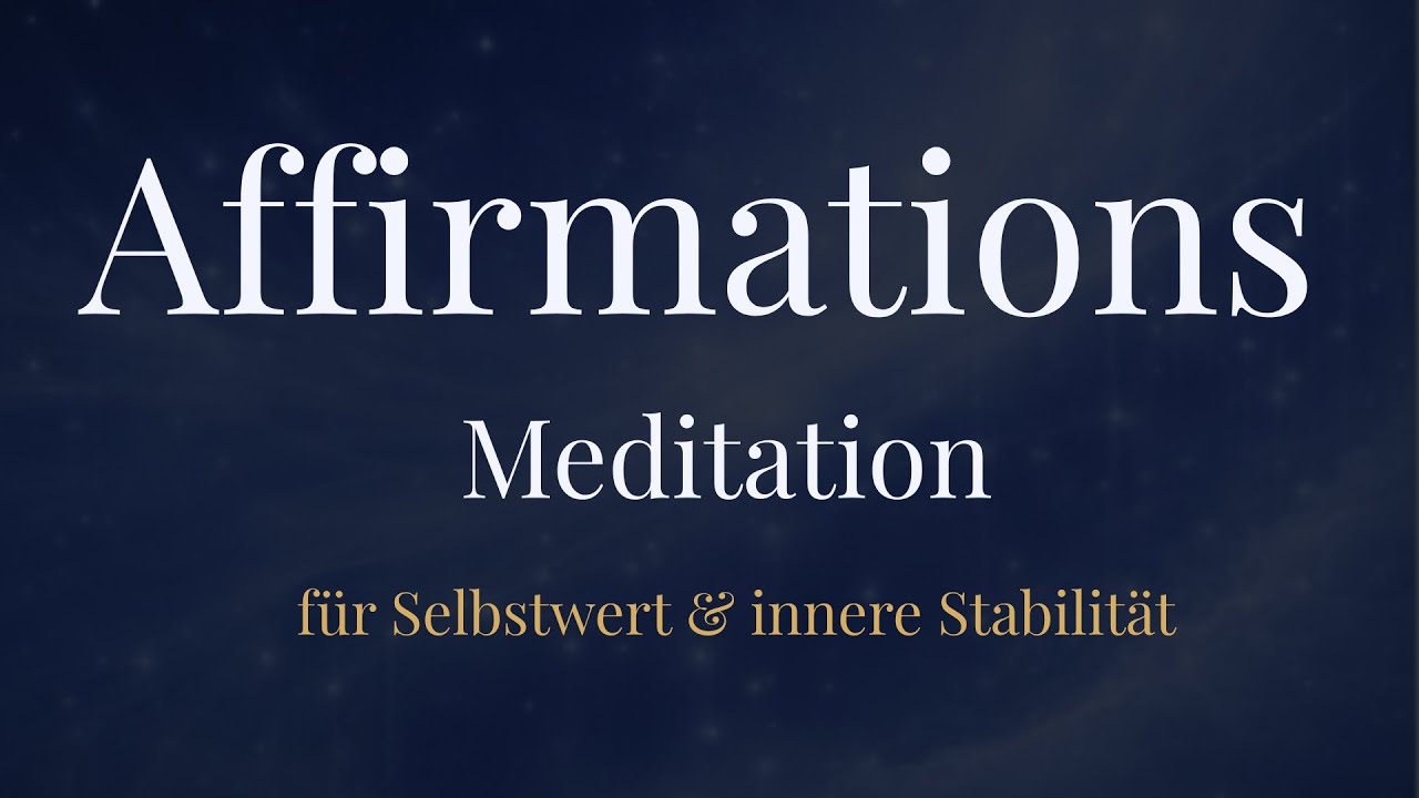 Selbstwert stärken | Affirmationen für Wurzelchakra, Sakralchakra & Solarplexus